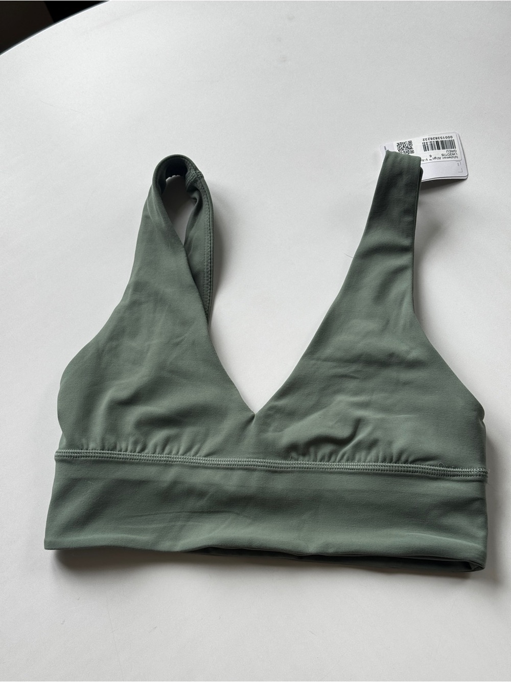 Lululemon Align V neck bra, A/B cup size 6, NWT